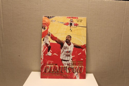 Hakeem olajuwon 1997 fleer - olajuwon, 1997/98