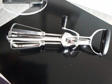 Hand-Mixer  Schneebesen Rührbesen Handrührgerät alt Handmixer retro ohne Strom