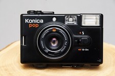 Konica pop analoge Sucherkamera mit Hexanon 4/36 mm Objektiv ( Bitte LESEN )