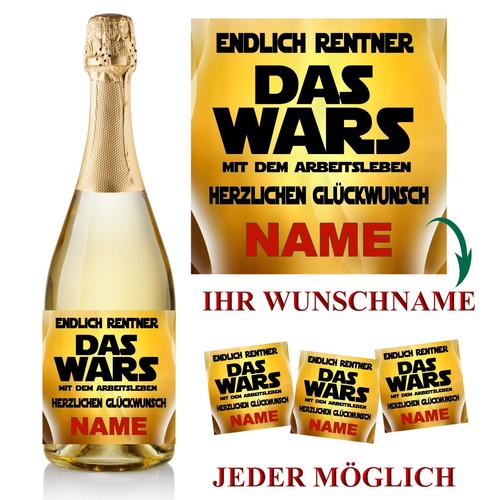 Aufkleber flaschenetikett - 1,