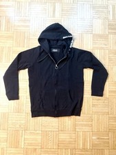 Replay Jacke Kapuzen Sweatjacke mit Reißverschluss in XL - schwarz