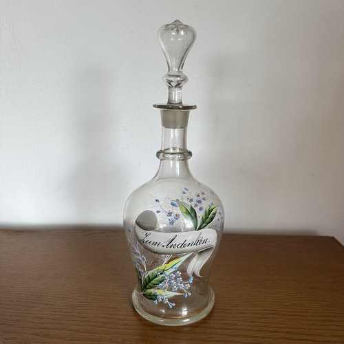 Antike glas karaffe zum - glas,