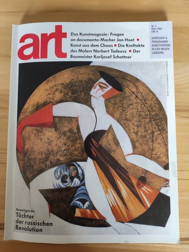 Art das kunstmagazin 3 - nr.,