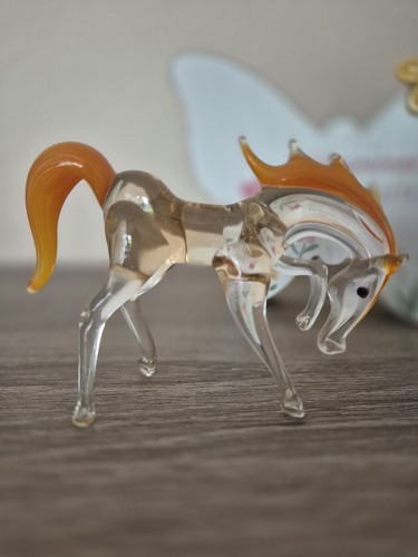 Glas pferd figur - figur,