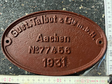 Waggonschild 1940 Königsberg Portofrei