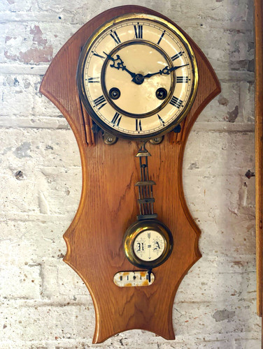 Mechanische wanduhr mit - mechanische,