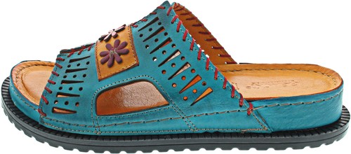 Gemini damen pantolette grün - damen,