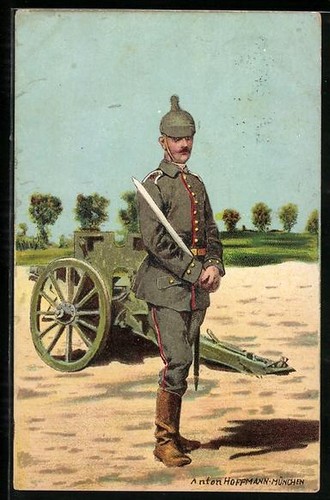 Künstler anton hoffmann - künstler-ak,
