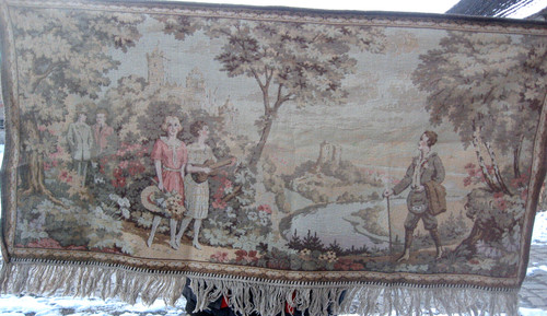 Ddr wandbehang gobelin motiv - ddr,