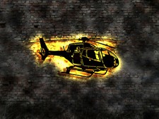 Led bild hubschrauber - bild,