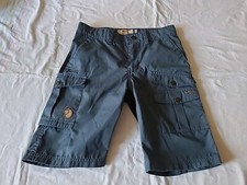 Fjällräven Kids Vidda Shorts Uncle Blue Blau Trekkinghose Gr. 146 (10 - 11 Jahre