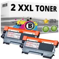 2 Toner kompatibel Brother DCP-7055w 7057 HL-2130 2132e 2135w FAX 2840 2845 2940