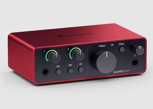 Focusrite scarlett solo - scarlett, studio