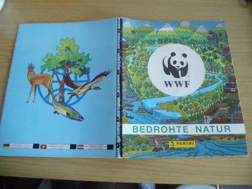 Panini wwf bedrohte natur - panini,