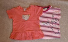 2 kurzarm Shirts von Steiff +