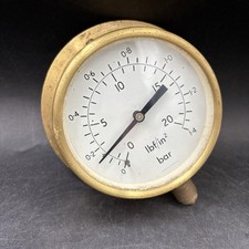 Manometer Ib/in bar 0-20 3,5"