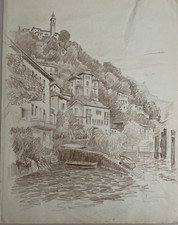 Zeichnung"Ronco s. Ascona