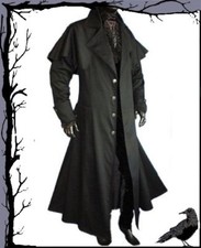 Tageskleidung - Gothic Kutscher Mantel Matrixo  Inter Moden