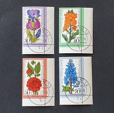 Berlin 1976  - FN Berlinstempel -  Mi.Nr. 524-27  Vollstempel Gummi ungefaltet