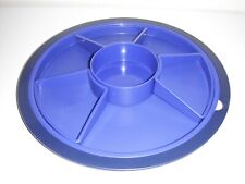 Tupperware Schlemmer Runde großes Tablett Servierschale Snackteller