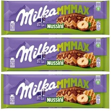 3 x Milka Max Nussini Schokolade MMMAX 3x 270g.