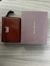 The Bridge Federica Geldbörse Braun Leder RFID Portemonnaie Damenbörse 01710401-