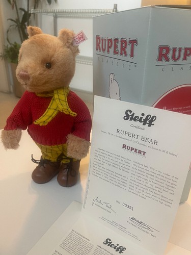 Steiff rupert bär ean 653599 - bär,