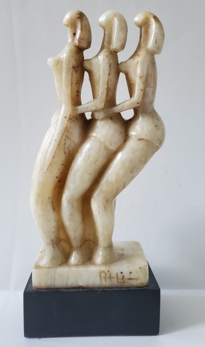 Skulptur plastik alabaster - skulptur,