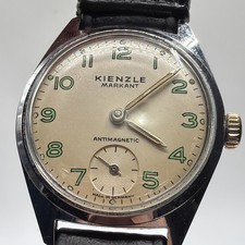 Herrenarmbanduhr Uhr Kienzle Markant Antimagnetic Handaufzug funktioniert #22