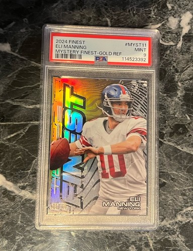 Topps 2024 finest eli - finest, manning