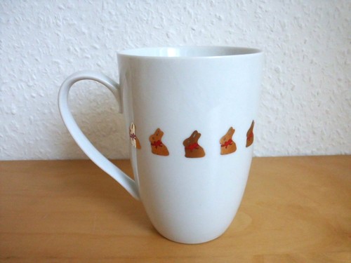 Lindt goldhase kaffee tasse - lindt,
