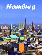 Kühlschrankmagnet Hamburg