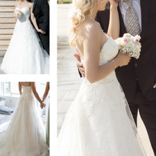 hochwertiges Hochzeitskleid NP