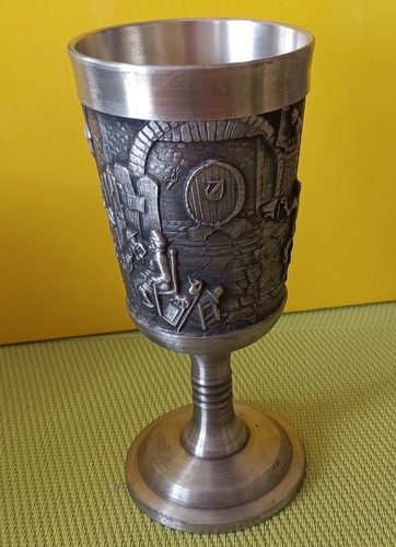 Weinkelch zinnbecher mit - zinnbecher,