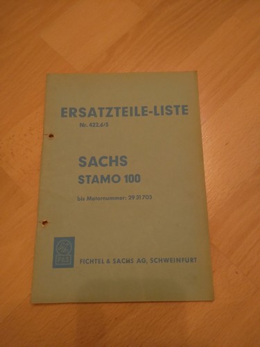 Sachs 422 stamo 100 motor - sachs, 422.6/3