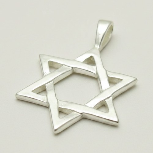 925 sterling silber davidstern - sterling,