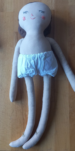 2er set stoffpuppen handmade - 2er,