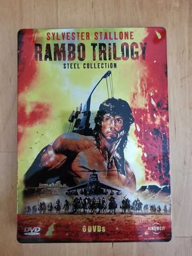 Rambo trilogy dvd - dvd, steelbook
