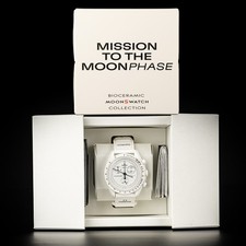 Omega x Swatch Mission to the Moonphase Full Moon "Snoopy" Neu & OVP