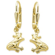 CLEVER SCHMUCK Frosch Ohrring