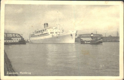 Rppc zaandam hembrug - rppc, brücke