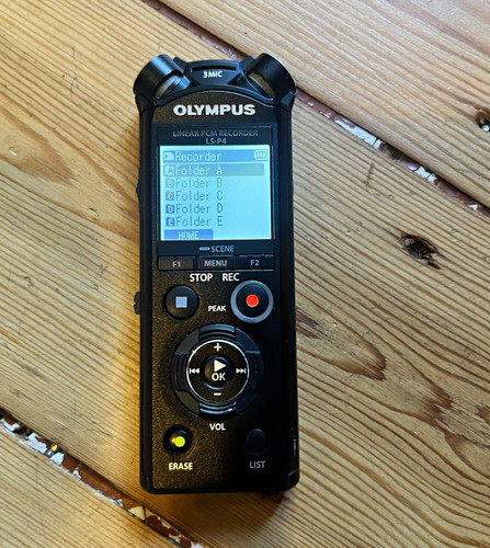Olympus linear pcm - olympus, ls-p4
