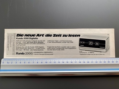 Kundo 2000 digilette wecker - kundo,