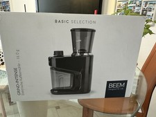 Beem Elektrische  Kaffeemühle Edelstahlmahlwerk 150W Kaffee Mühle 15 Stufen
