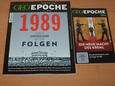 GEO EPOCHE NR. 95 "1989 EUROPAS SCHICKSALSJAHR" + DVD 2 X 90 Minuten Laufzeit