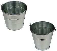 Eimer Zinkeimer Blecheimer verzinkt Wassereimer Dekoeimer 5-12 Liter Metalleimer
