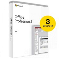 MS Office 2019 Professional Plus Vollversion Key Sofort Email Versand
