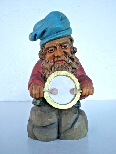 Zwerg gnom aus - aus, massivholz