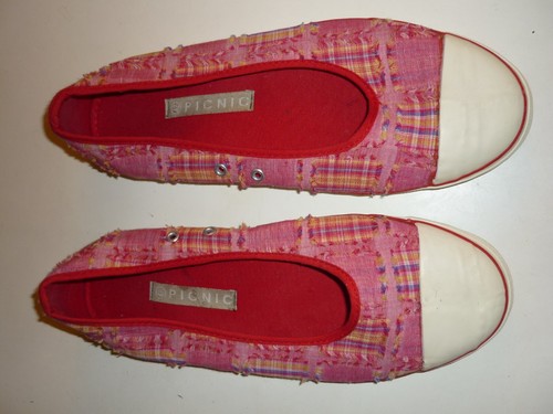 Ballerinas rot weiss - 42,