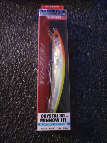 Zuri crystal minnow - crystal, 3d
